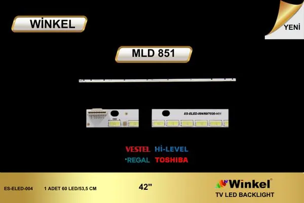 LG  inç TV LED bar takımı Winkel MLD 851