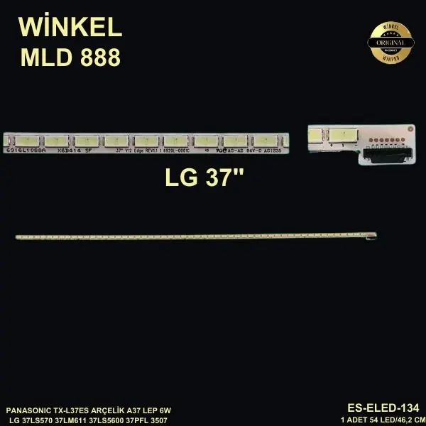 LG  inç TV LED bar takımı Winkel MLD 888