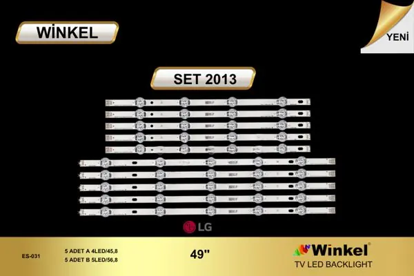LG  inç TV LED bar takımı Winkel SET 2013