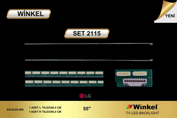LG inç TV LED bar takımı Winkel SET 2115