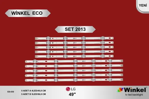 LG 49 inç TV LED bar takımı Winkel Eco SET 2013
