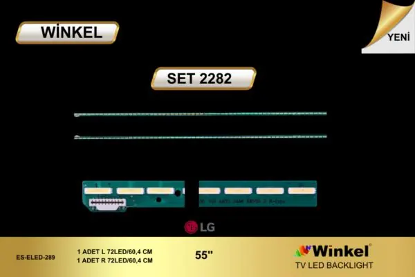 LG  inç TV LED bar takımı Winkel SET 2282
