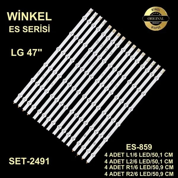 LG inç TV LED bar takımı Winkel SET 2491