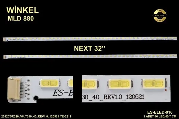 Next 32 inç TV LED bar takımı Winkel MLD 880