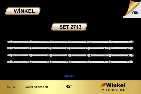 Philips 42 inç TV LED bar takımı Winkel SET 2713