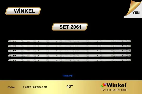 Philips 43 inç TV LED bar takımı Winkel SET 2061