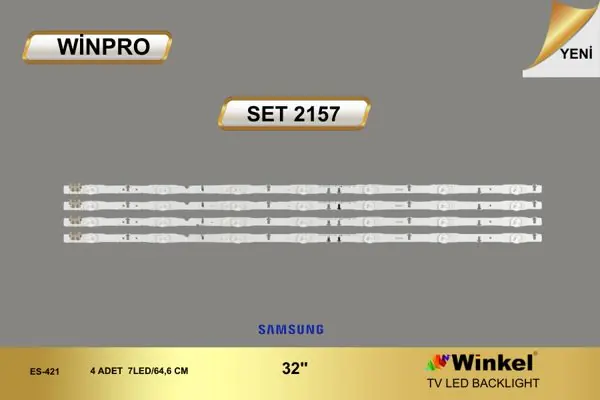 Samsung 32 inç TV LED bar takımı Winpro SET 2157