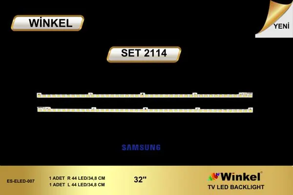 Samsung 32 inç TV LED bar takımı Winkel SET 2114