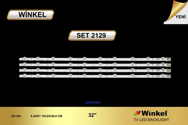Samsung 32 inç TV LED bar takımı Winkel SET 2129