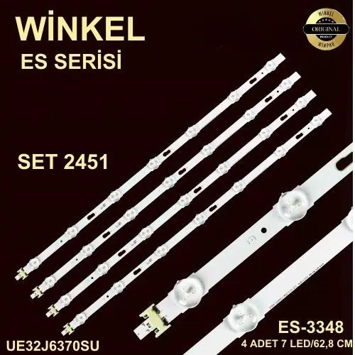 Samsung 32 inç TV LED bar takımı Winkel SET 2451