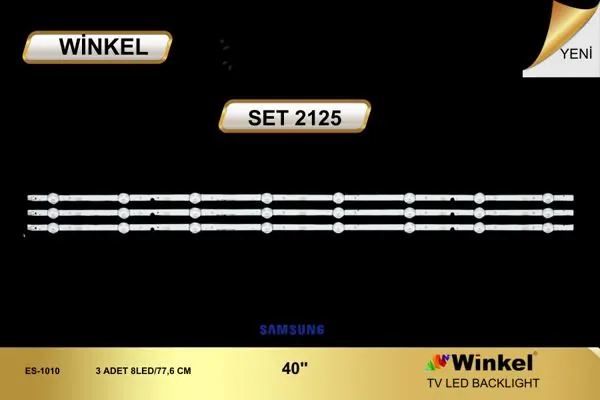 Samsung 40 inç TV LED bar takımı Winkel SET 2125