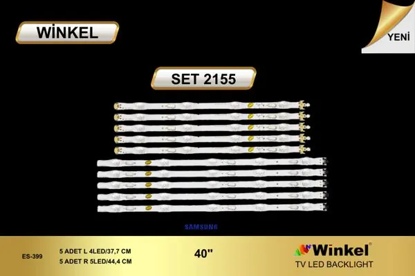 Samsung 40 inç TV LED bar takımı Winkel SET 2155