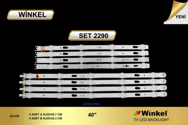 Samsung 40 inç TV LED bar takımı Winkel SET 2290