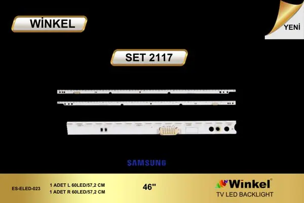 Samsung 46 inç TV LED bar takımı Winkel SET 2117