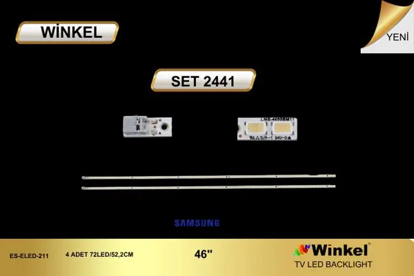 Samsung 46 inç TV LED bar takımı Winkel SET 2441
