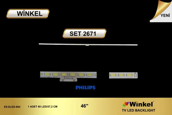 Samsung 46 inç TV LED bar takımı Winkel SET 2671