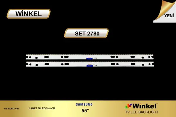 Samsung 55 inç TV LED bar takımı Winkel SET 2780