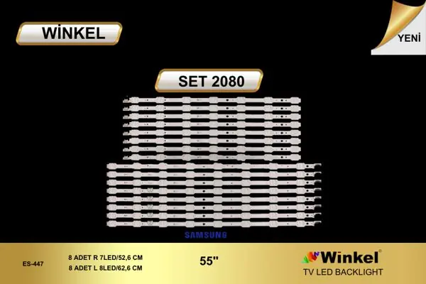 Samsung 55 inç TV LED bar takımı Winkel SET 2080