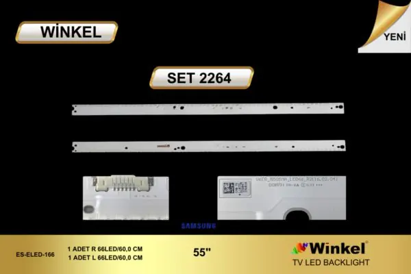 Samsung 55 inç TV LED bar takımı Winkel SET 2264