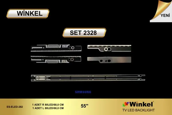 Samsung 55 inç TV LED bar takımı Winkel SET 2328
