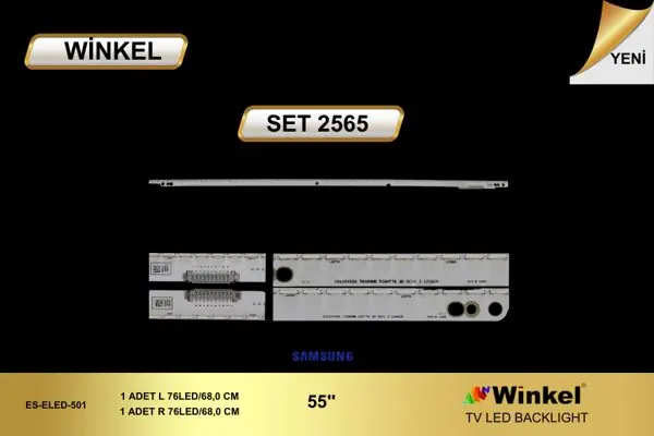 Samsung 55 inç TV LED bar takımı Winkel SET 2565