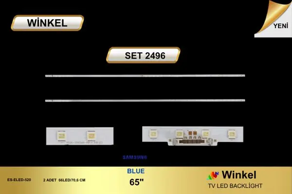 Samsung 65 inç TV LED bar takımı Winkel SET 2496