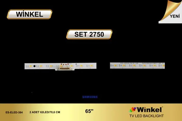 Samsung 65 inç TV LED bar takımı Winkel SET 2750
