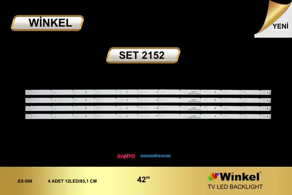Sanyo Nordmende 42 inç TV LED bar takımı Winkel SET 2152