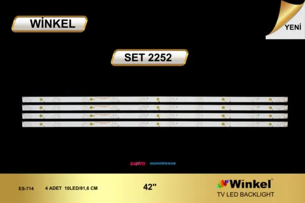 Sanyo Nordmende 42 inç TV LED bar takımı Winkel SET 2252