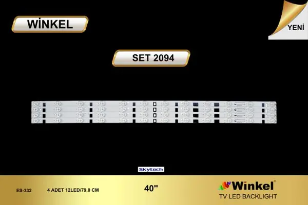 Skytech 40 inç TV LED bar takımı Winkel SET 2094