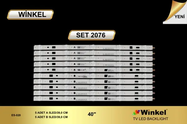 Sony 40 inç TV LED bar takımı Winkel SET 2076