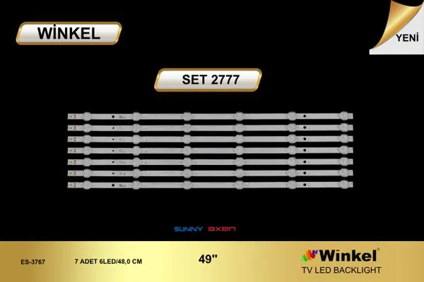 Sunny 49 inç TV LED bar takımı Winkel SET 2777