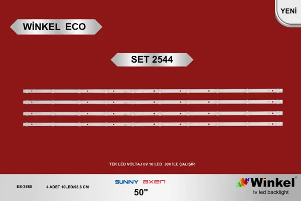 Sunny 50 inç TV LED bar takımı Winkel Eco SET 2544