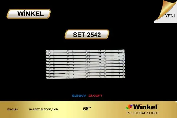 Sunny 58 inç TV LED bar takımı Winkel SET 2542