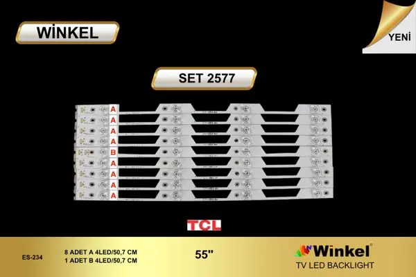 TCL 55 inç TV LED bar takımı Winkel SET 2577