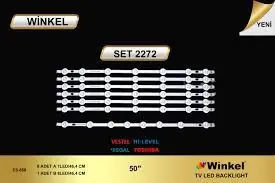 Vestel 50 inç TV LED bar takımı Winkel SET 2272